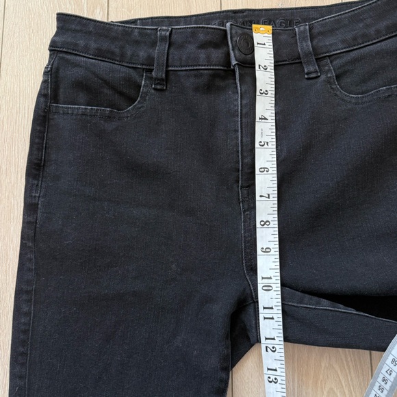 American Eagle Outfitters The Dream Jean in Black Women’s Size 10 Short - Picture 10 of 10